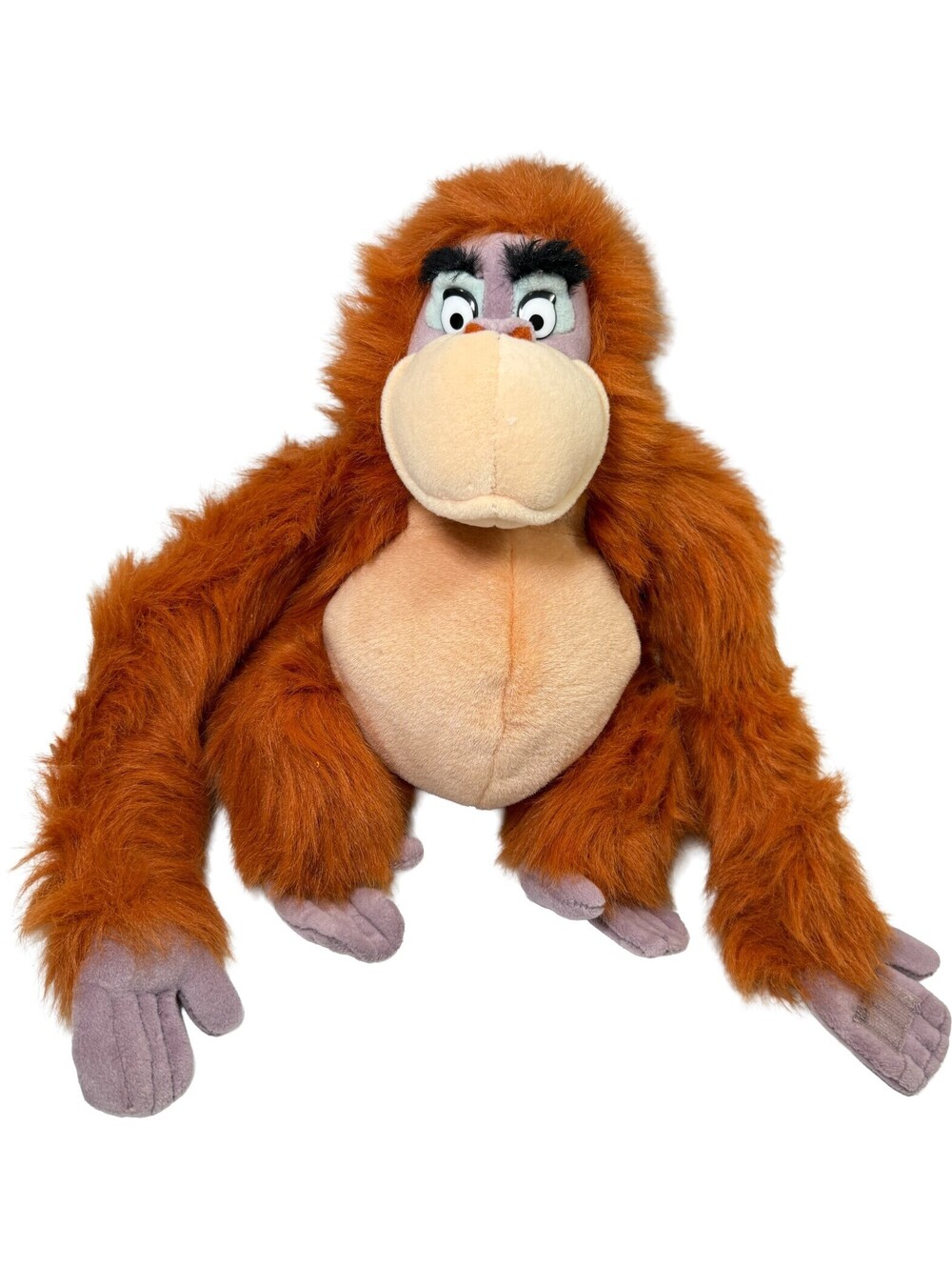 VTG 90's Jungle Book King Louie 15" Orangutan Plush Disney Store Disney Parks